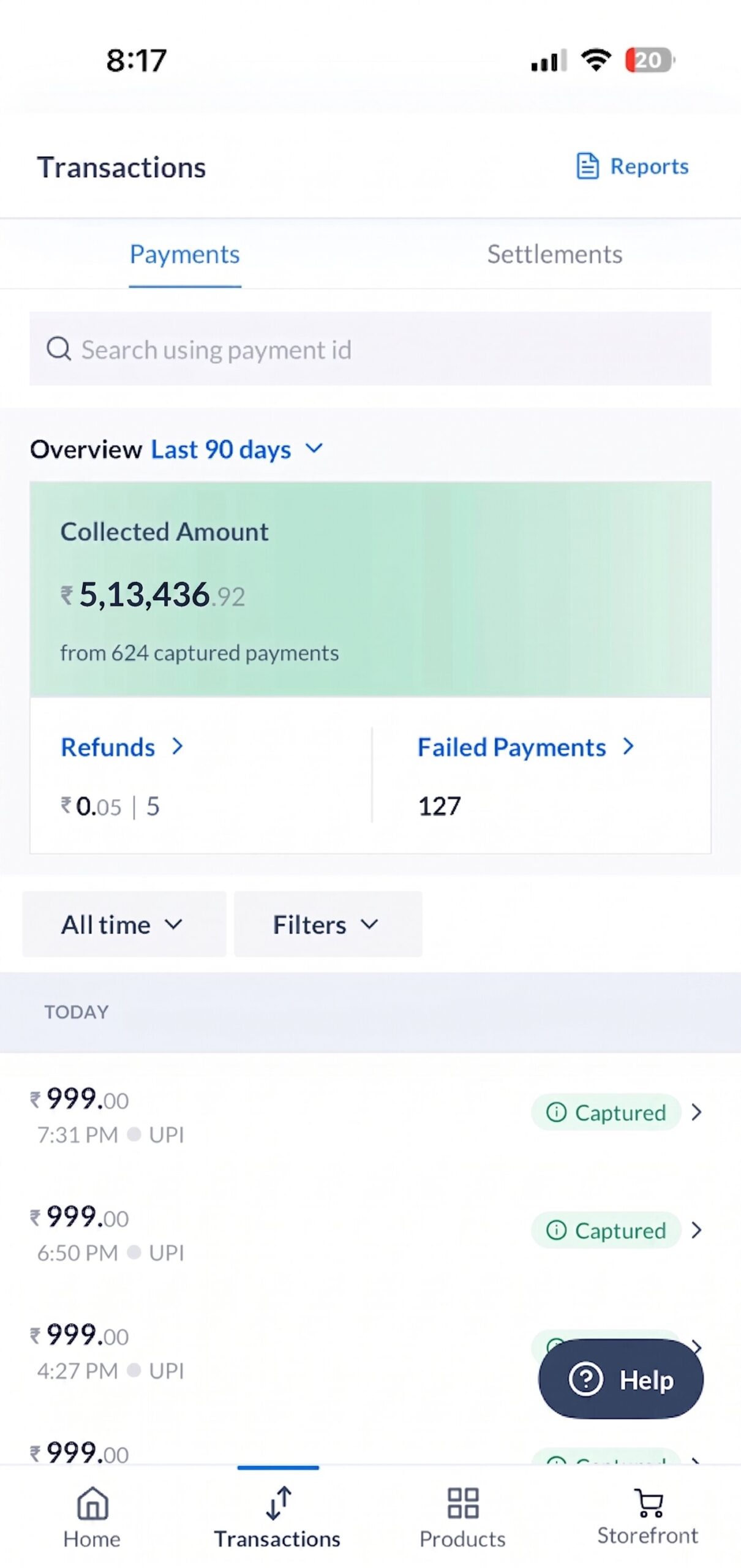 Payment proof 3